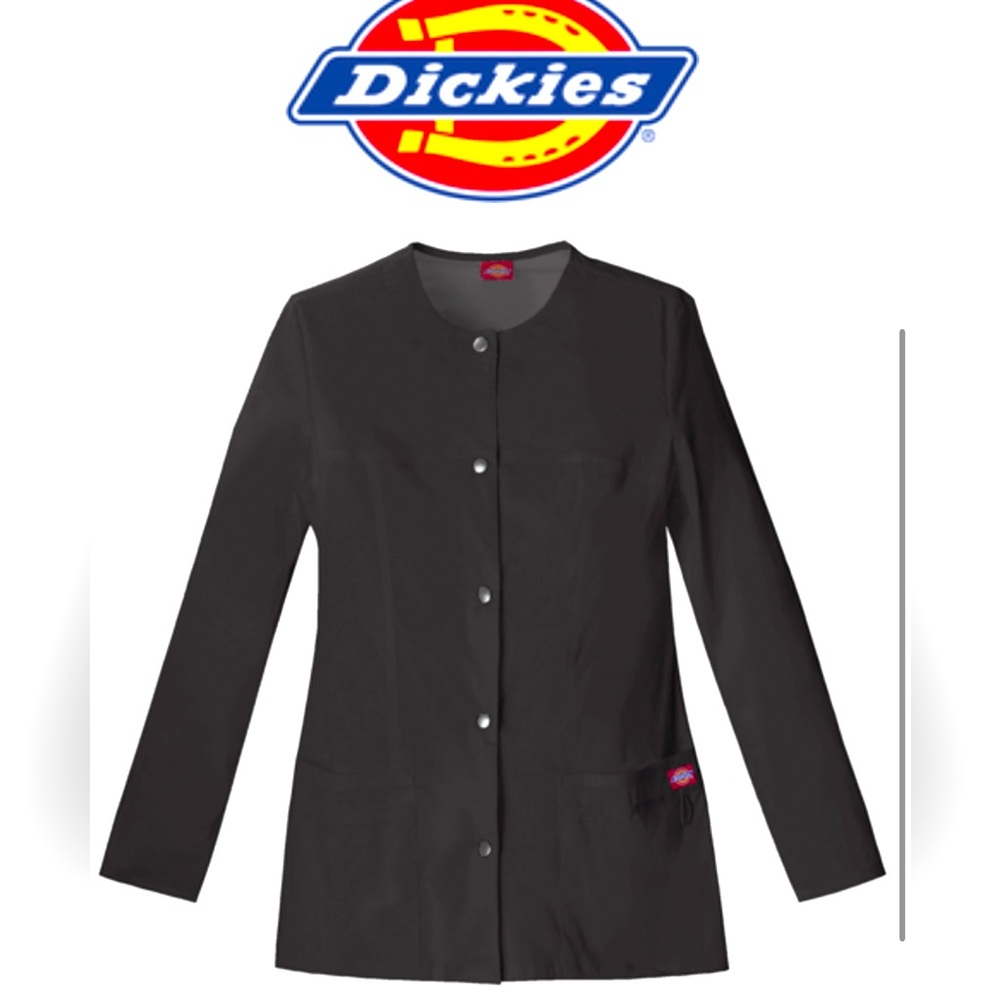 Dickies 82409 Gen-Flex Snap Front Scrub Warm Up Jacket